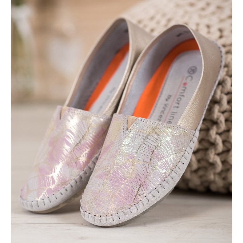 VINCEZA læder slipons gul 2
