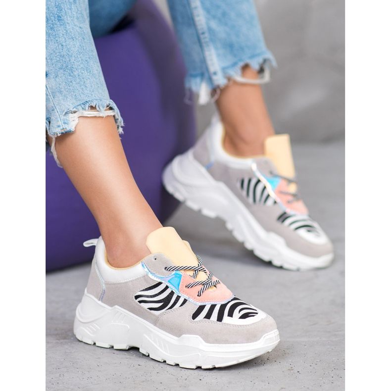 SHELOVET Mode sneakers flerfarvet 1
