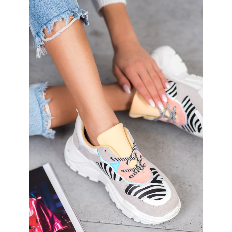 SHELOVET Mode sneakers flerfarvet 2