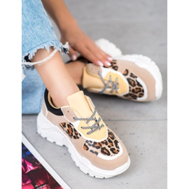 SHELOVET Sneakers med animalsk motiv flerfarvet 2