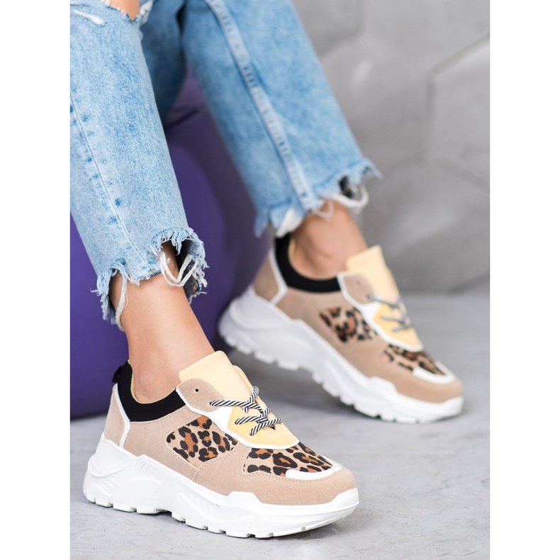 SHELOVET Sneakers med animalsk motiv flerfarvet 1
