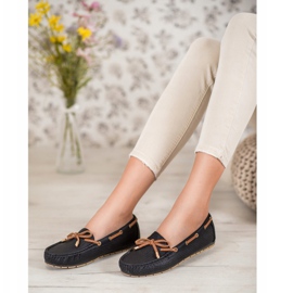 Kylie Komfortable loafers sort 1