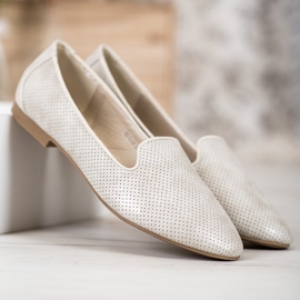 Goodin Læderherrer beige 1