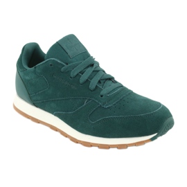 Reebok Cl Leather Sg JRCM9079 grøn 1