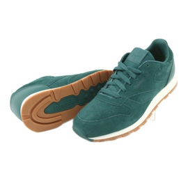 Reebok Cl Leather Sg JRCM9079 grøn 5
