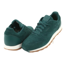 Reebok Cl Leather Sg JRCM9079 grøn 4