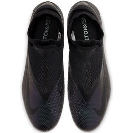 Nike Phantom Vsn 2 Pro Df Fg M CD4162-010 fodboldstøvler sort sort 1