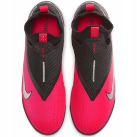 Nike React Phantom Vsn 2 Pro Df Tf M CD4174-606 fodboldsko rød rød 1