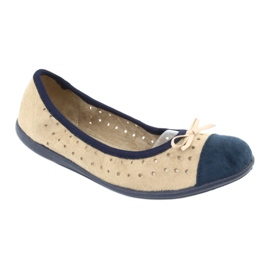 Befado ungdomssko 309Q006 beige 1