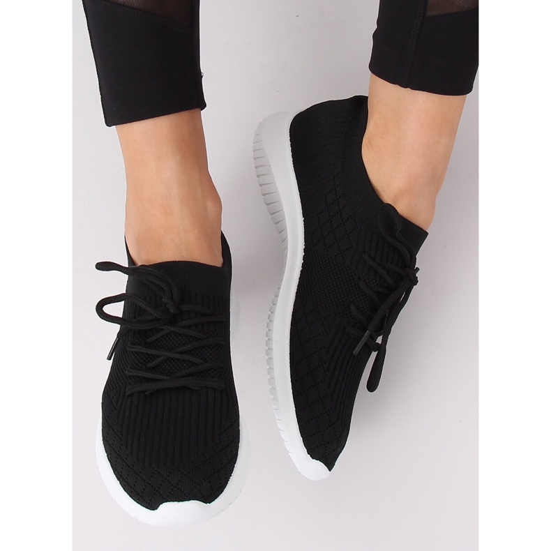 Sorte sportssko 7753-Y Sort 1