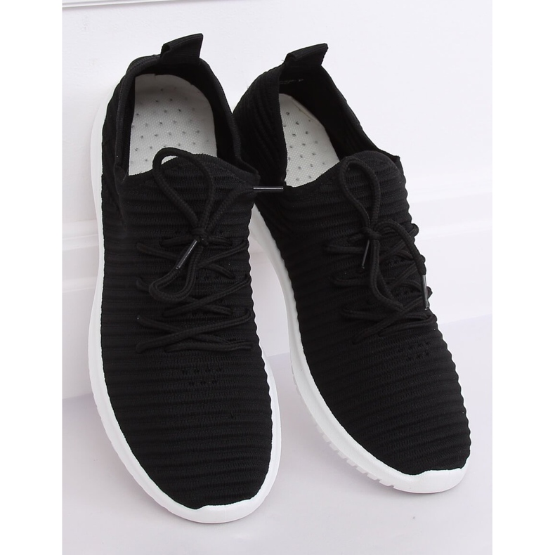 Sorte sportssko 7759-Y Sort 2