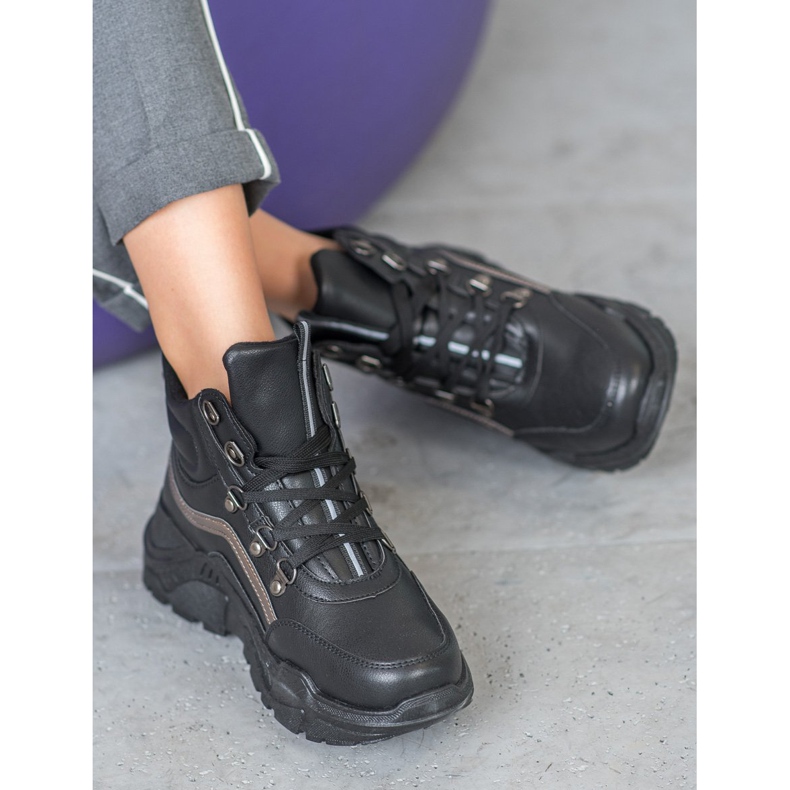 Queentina Varme sneakers sort 1