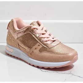 Lyserøde sportssko sneakers X78 1