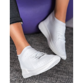 SDS Slip-on sportssko hvid 1