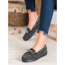 Filippo Klassiske læder loafers sort 1