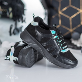 SHELOVET Elsker sorte sneakers 2