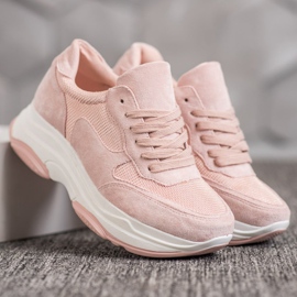 SDS Pulver sneakers lyserød 1