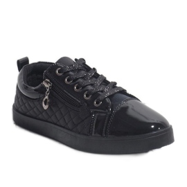 Sort fashionable damesko R19-11 1