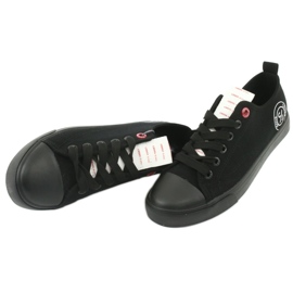 Cross Jeans Kvinders bundne sneakers FF2R4020 sort 5