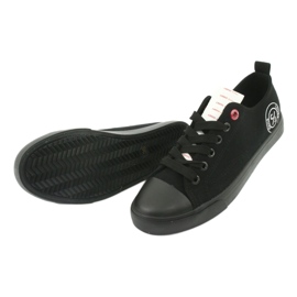 Cross Jeans Kvinders bundne sneakers FF2R4020 sort 4