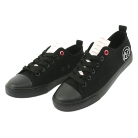 Cross Jeans Kvinders bundne sneakers FF2R4020 sort 2