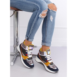 High-top sneakers D20-2 Grå flerfarvet 1