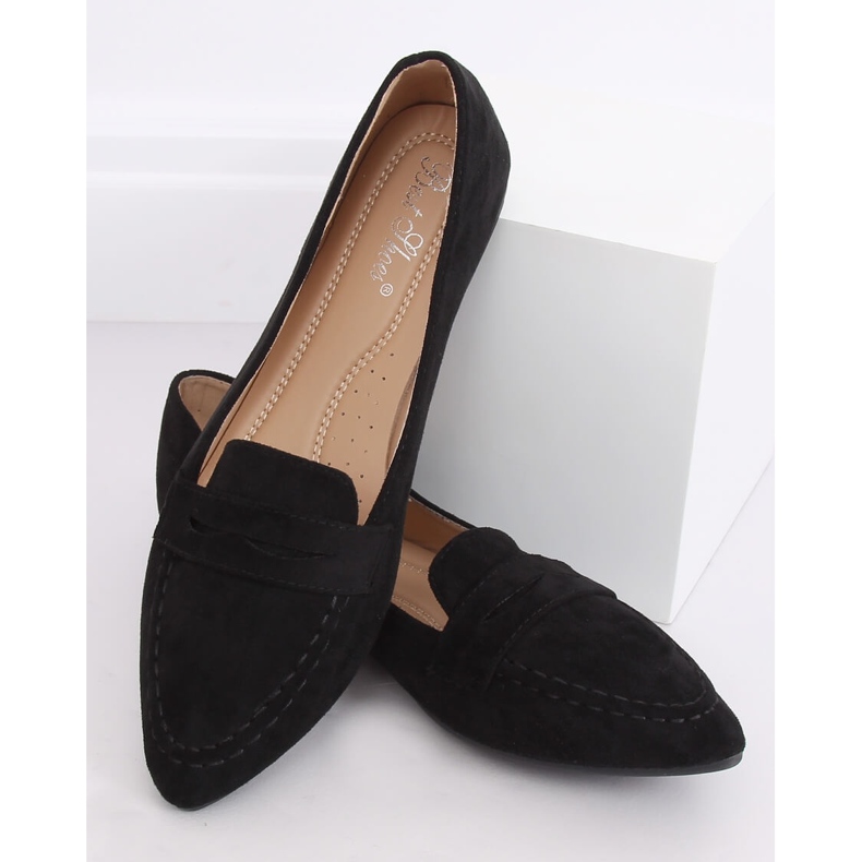 Sort Loafers til kvinder CH-1M6 Sort 1