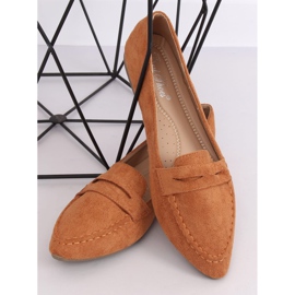 Kvinders loafers camel CH-1M6 Camel brun 1