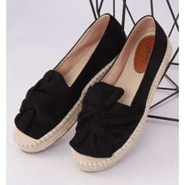 Sorte espadriller til kvinder LL-219P Sort 1
