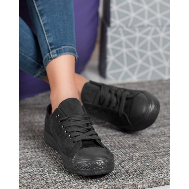 SHELOVET Ruskind Sneakers sort 1