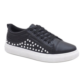 Sorte sneakers med nitter 1781-1 1