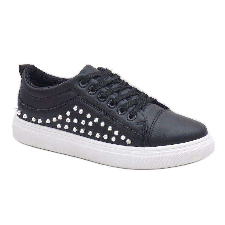 Sorte sneakers med nitter 1781-1 1