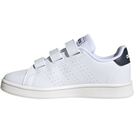 Adidas Advantage C Jr FW2589 sko hvid 2