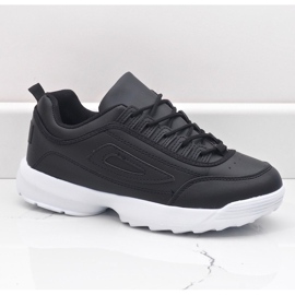 Sorte sportssko, DS2-1 sneakers 1