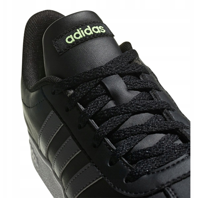 Adidas Vl Court 2.0 Jr F36381 sko sort 1