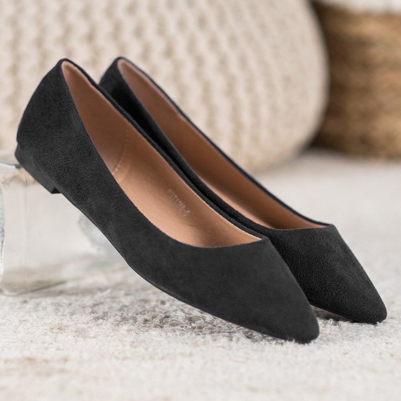 SHELOVET Ballerina i Spitz sort 2