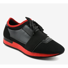 Sorte mænds sportssko B18-101 1
