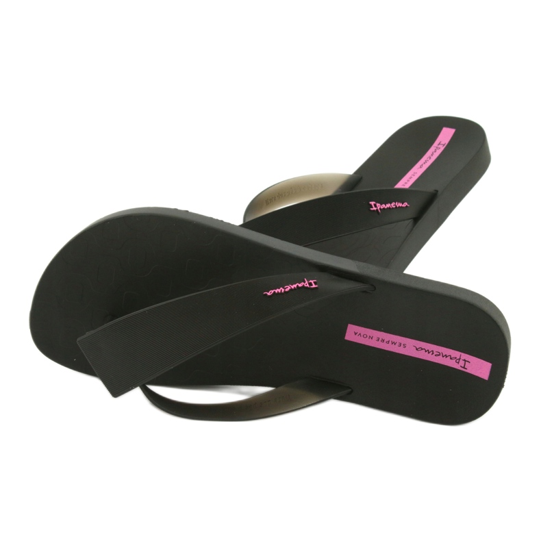 Ipanema Kvinders sorte flip -flops sort 26445 4