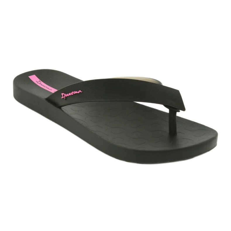 Ipanema Kvinders sorte flip -flops sort 26445 1