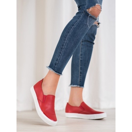 Bona Røde Slip On Sneakers 2