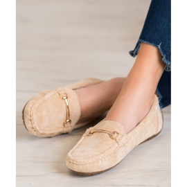 Seastar Stilrene loafers i ruskind brun 1