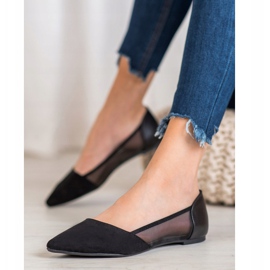 Evento Ballerinas med mesh sort 1