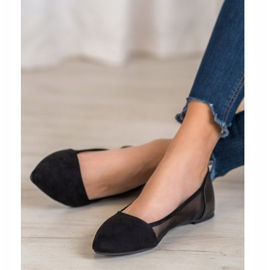 Evento Ballerinas med mesh sort 2