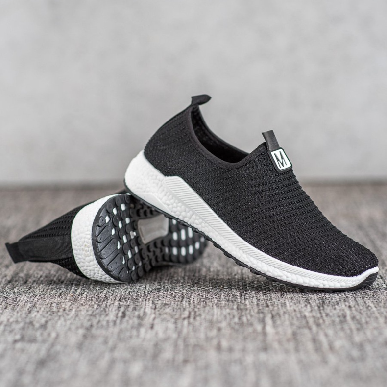 SHELOVET Openwork Slipons sort 1
