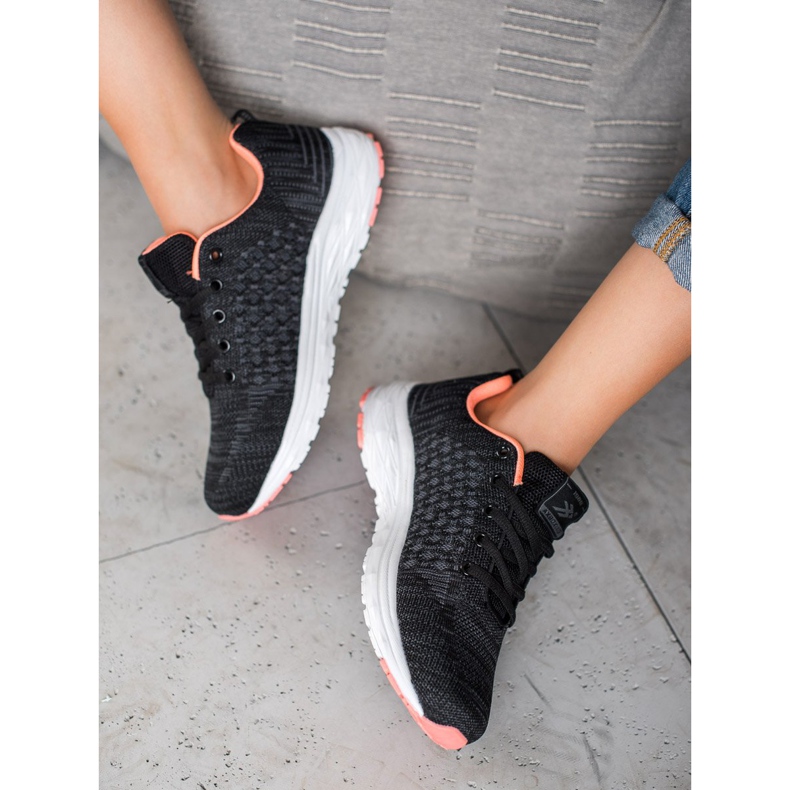 Ax Boxing Sportssko med mesh sort 2