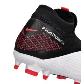 Nike Phantom Vsn 2 Pro Df Fg M CD4162-106 sko , hvid, sort hvid 2