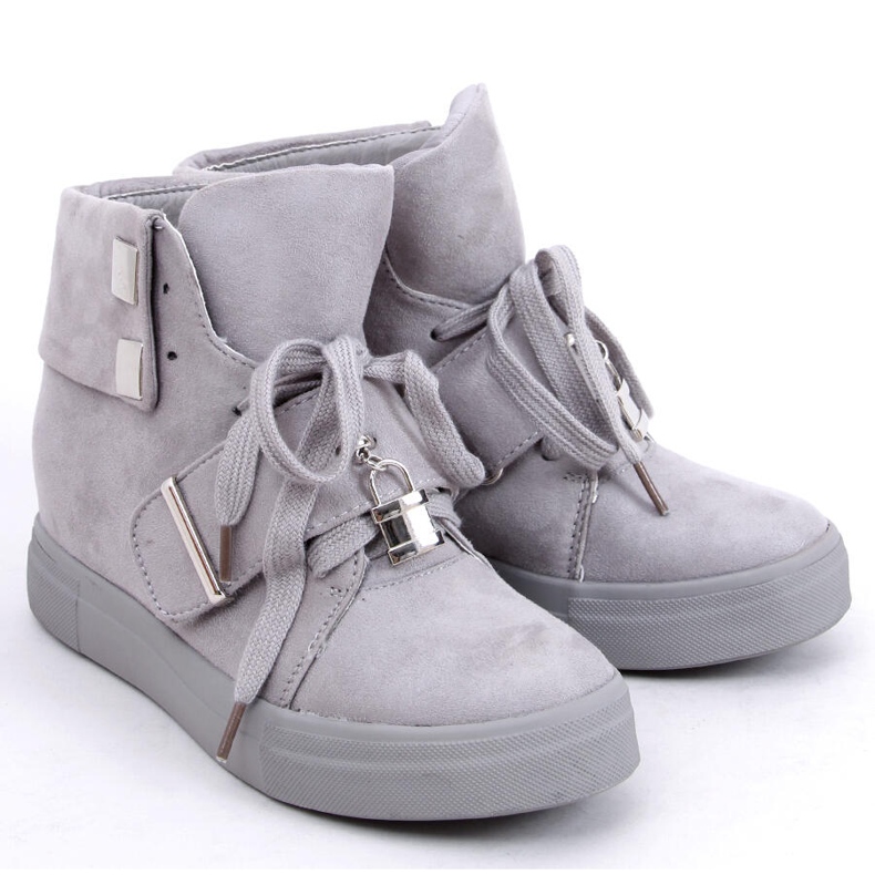 Grå Sneakers til kvinder NC158 Grå 1