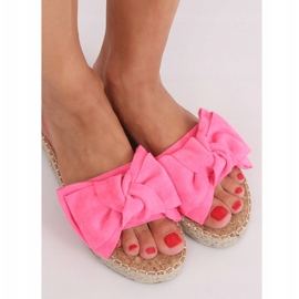 Lyserøde espadrilles-flip-flops JH115P Flu Fushia 1