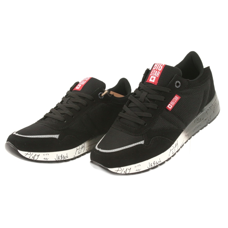 Big Star FF 174207 sportssko hvid sort 2