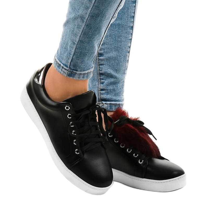 Klassiske sorte sneakers 68-41 1